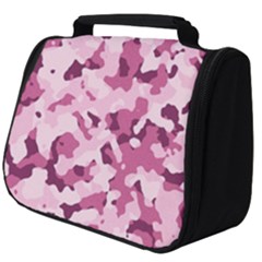 Standard Violet Pink Camouflage Army Military Girl Full Print Travel Pouch (big) by snek