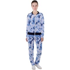 Standard Light Blue Camouflage Army Military Casual Jacket And Pants Set by snek