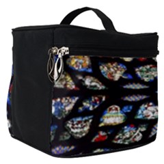 Stained Glass Sainte Chapelle Gothic Make Up Travel Bag (small) by Pakrebo
