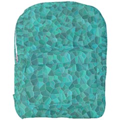 Turquoise Full Print Backpack by LalaChandra