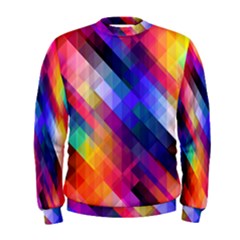 Abstract Background Colorful Men s Sweatshirt by Alisyart