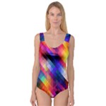 Abstract Background Colorful Princess Tank Leotard 