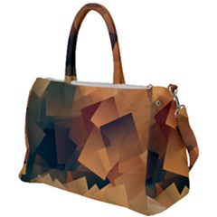 Background Triangle Duffel Travel Bag by Alisyart