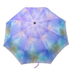 Background Abstract Purple Watercolor Folding Umbrellas