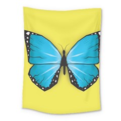 Butterfly Blue Insect Medium Tapestry