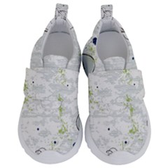 Butterfly Flower Kids  Velcro No Lace Shoes by Alisyart