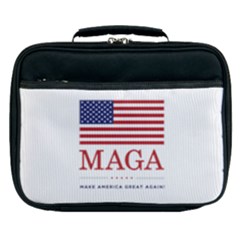 Maga Make America Great Again With Usa Flag Lunch Bag by snek