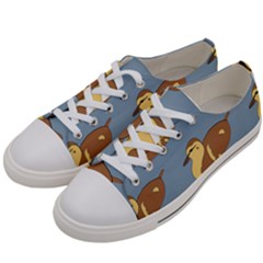 Farm Agriculture Pet Furry Bird Women s Low Top Canvas Sneakers