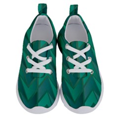 Geometric Background Running Shoes