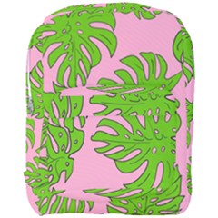 Leaves Tropical Plant Green Garden Full Print Backpack by Alisyart