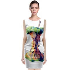 Illustrator Geometric Apple Classic Sleeveless Midi Dress by Alisyart