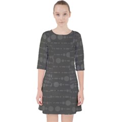 Background Polka Dots Pocket Dress