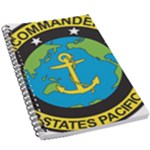 Seal of Commander of United States Pacific Fleet 5.5  x 8.5  Notebook