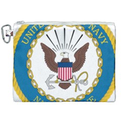 Seal Of United States Navy Reserve, 2005-2017 Canvas Cosmetic Bag (xxl) by abbeyz71