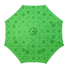 Green Magenta Wallpaper Seamless Pattern Golf Umbrellas