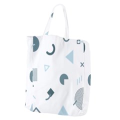 Shape Vector Triangle Giant Grocery Tote by Mariart