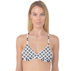 Star Background Reversible Tri Bikini Top by Mariart