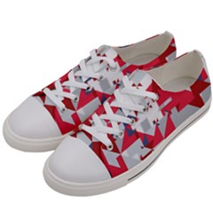 Technology Triangle Women s Low Top Canvas Sneakers by Mariart