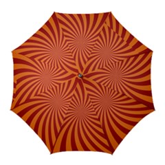 Spiral Swirl Background Vortex Golf Umbrellas
