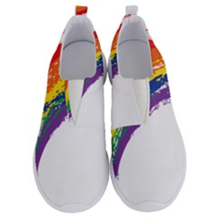 Watercolor Painting Rainbow No Lace Lightweight Shoes by Mariart