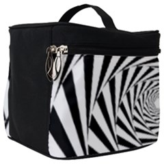 Pattern Texture Spiral Make Up Travel Bag (big) by Alisyart