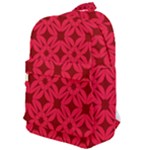 Red Magenta Wallpaper Seamless Pattern Classic Backpack