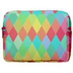 Low Poly Triangles Make Up Pouch (Large)