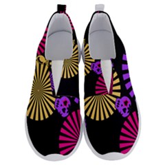 Seamless Halloween Day Of The Dead No Lace Lightweight Shoes by Pakrebo