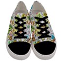 Doodle New Year Party Celebration Men s Low Top Canvas Sneakers View1
