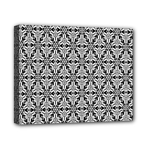 Ornamental Checkerboard Canvas 10  X 8  (stretched)