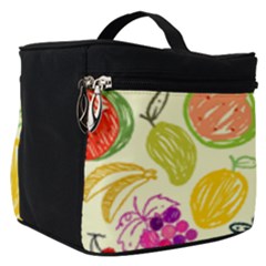 Seamless Pattern Fruit Make Up Travel Bag (small)