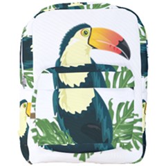 Tropical Birds Full Print Backpack by Alisyart