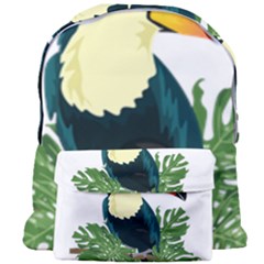 Tropical Birds Giant Full Print Backpack