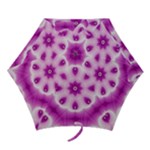 Pattern Abstract Background Art Purple Mini Folding Umbrellas