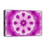Pattern Abstract Background Art Purple Deluxe Canvas 18  x 12  (Stretched)