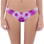 Pattern Abstract Background Art Purple Reversible Hipster Bikini Bottoms
