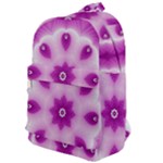Pattern Abstract Background Art Purple Classic Backpack