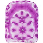 Pattern Abstract Background Art Purple Full Print Backpack