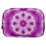 Pattern Abstract Background Art Purple Make Up Pouch (Small)