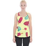 Watermelon Leaves Strawberry Piece Up Tank Top