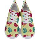Watermelon Leaves Strawberry Men s Lightweight Sports Shoes View1