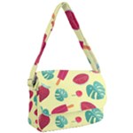 Watermelon Leaves Strawberry Courier Bag