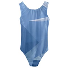 Wallpaper Abstraction Kids  Cut-out Back One Piece Swimsuit