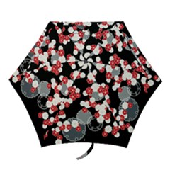 Plumflower Mini Folding Umbrellas by WensdaiAmbrose