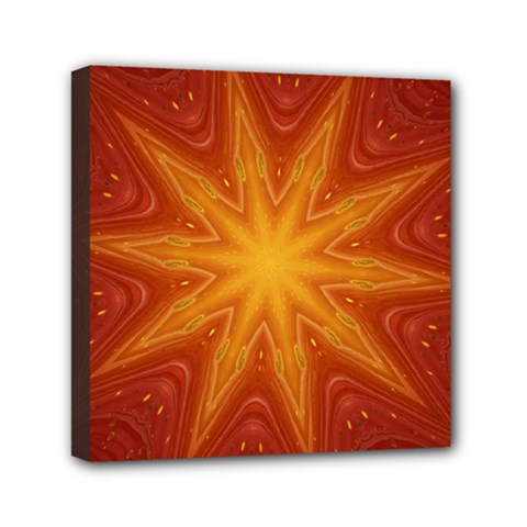 Fractal Wallpaper Colorful Abstract Mini Canvas 6  X 6  (stretched)