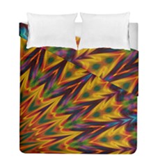 Background Abstract Texture Chevron Duvet Cover Double Side (full/ Double Size)