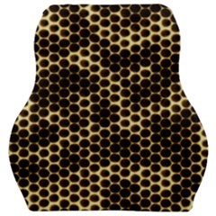 Honeycomb Beehive Nature Car Seat Velour Cushion 
