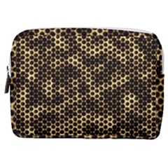 Honeycomb Beehive Nature Make Up Pouch (medium) by Mariart