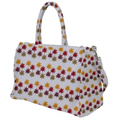 Autumn Leaves Duffel Travel Bag by Mariart
