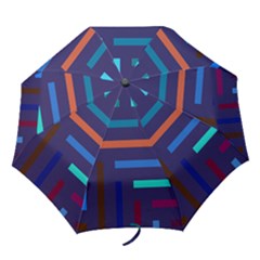 Line Background Abstract Folding Umbrellas